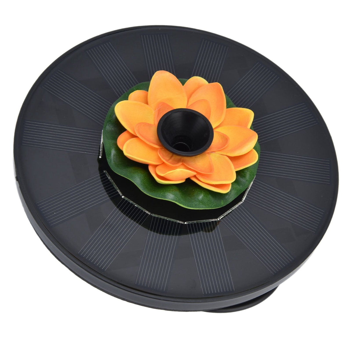 Lotus Solar Fountain Water Pump Floating Mini Solar Powered Water Fountain for Birdbaths Garden Pond Pool Outdoor1
