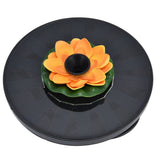 Lotus Solar Fountain Water Pump Floating Mini Solar Powered Water Fountain for Birdbaths Garden Pond Pool Outdoor1 - 45-Degree Angle