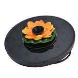Lotus Solar Fountain Water Pump Floating Mini Solar Powered Water Fountain for Birdbaths Garden Pond Pool Outdoor1
