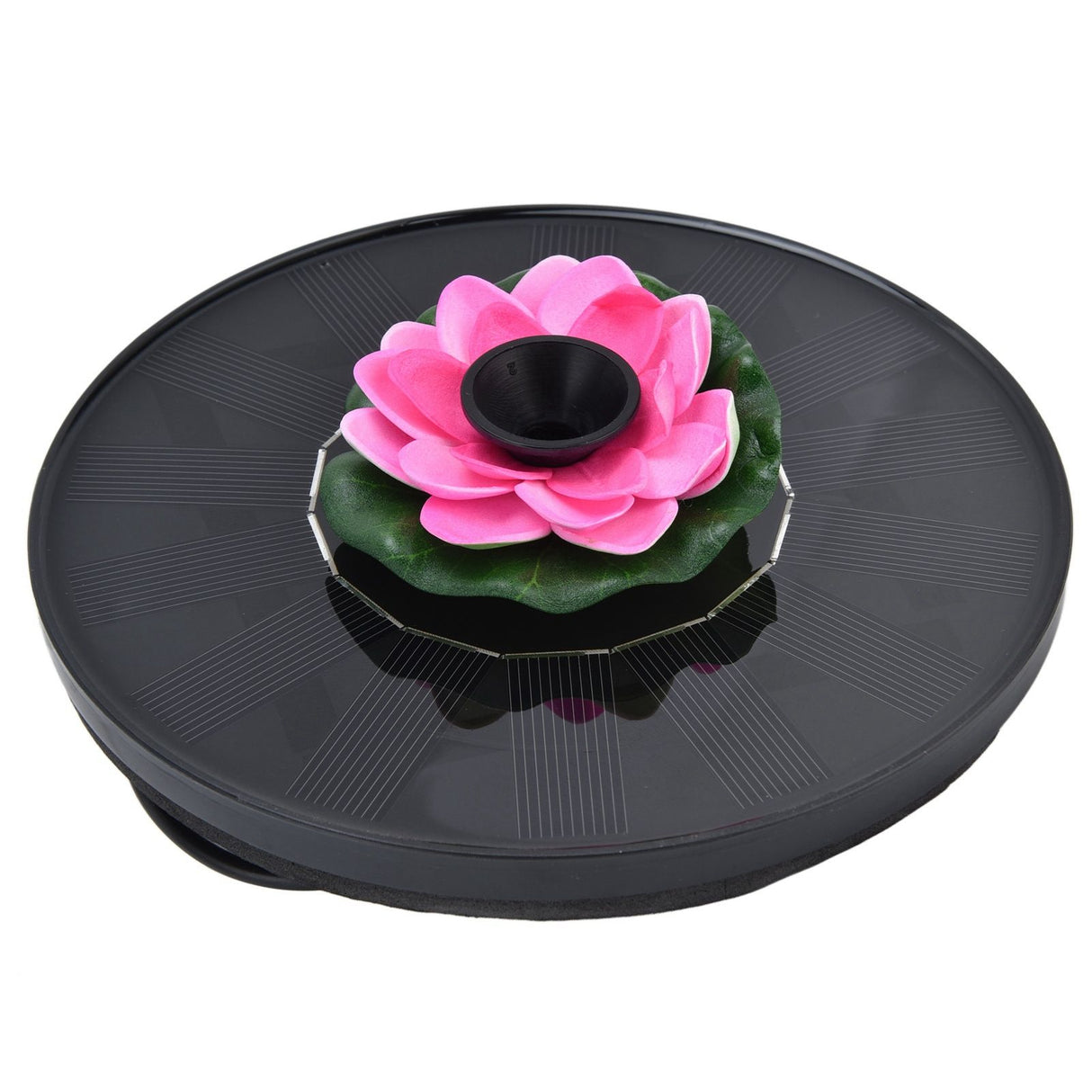Lotus Solar Fountain Water Pump Floating Mini Solar Powered Water Fountain for Birdbaths Garden Pond Pool Outdoor2