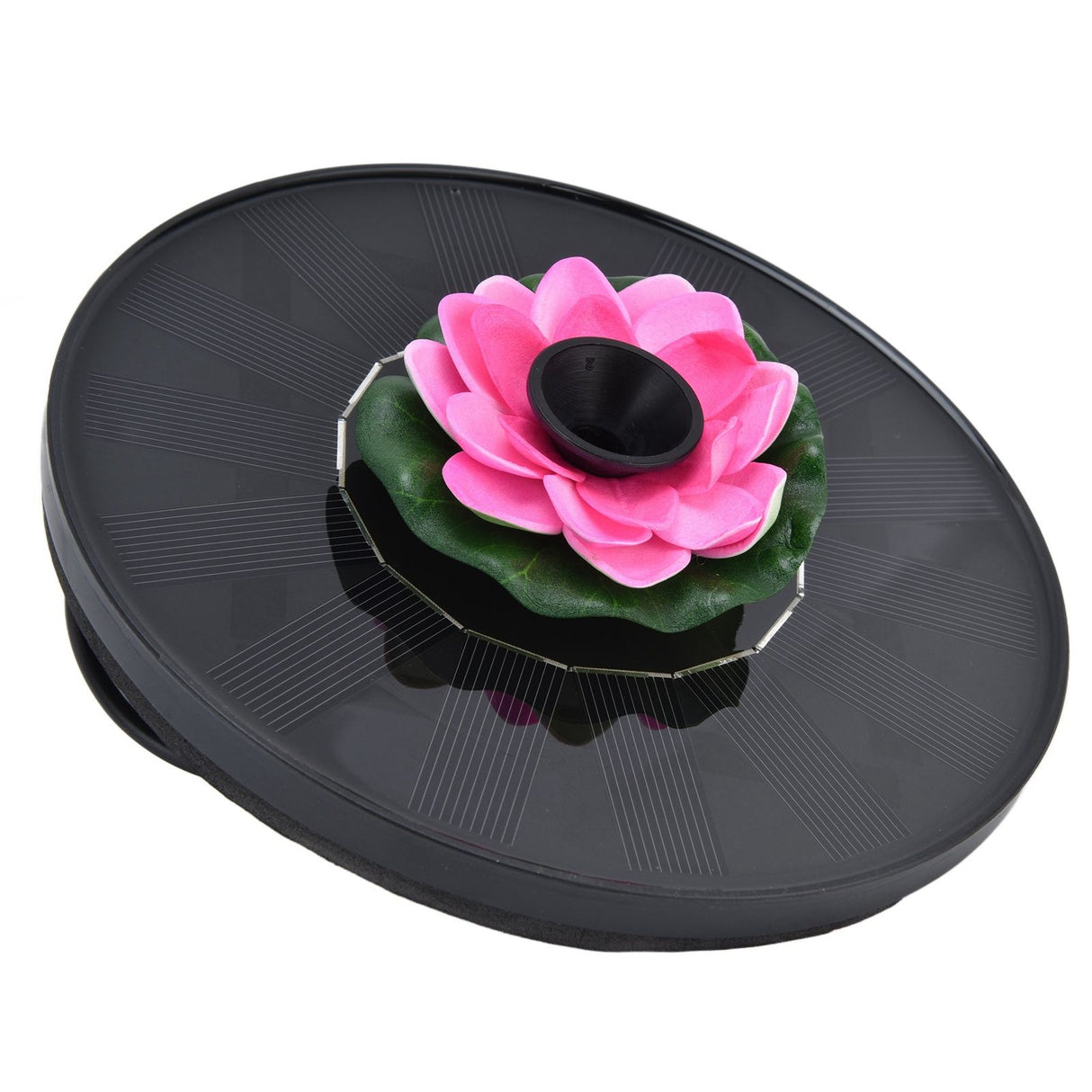 Lotus Solar Fountain Water Pump Floating Mini Solar Powered Water Fountain for Birdbaths Garden Pond Pool Outdoor2