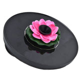 Lotus Solar Fountain Water Pump Floating Mini Solar Powered Water Fountain for Birdbaths Garden Pond Pool Outdoor2 - Top-Down View