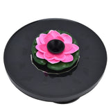Lotus Solar Fountain Water Pump Floating Mini Solar Powered Water Fountain for Birdbaths Garden Pond Pool Outdoor2