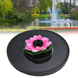 Lotus Solar Fountain Water Pump Floating Mini Solar Powered Water Fountain for Birdbaths Garden Pond Pool Outdoor2 - Extra Image