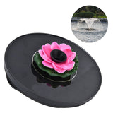 Lotus Solar Fountain Water Pump Floating Mini Solar Powered Water Fountain for Birdbaths Garden Pond Pool Outdoor2