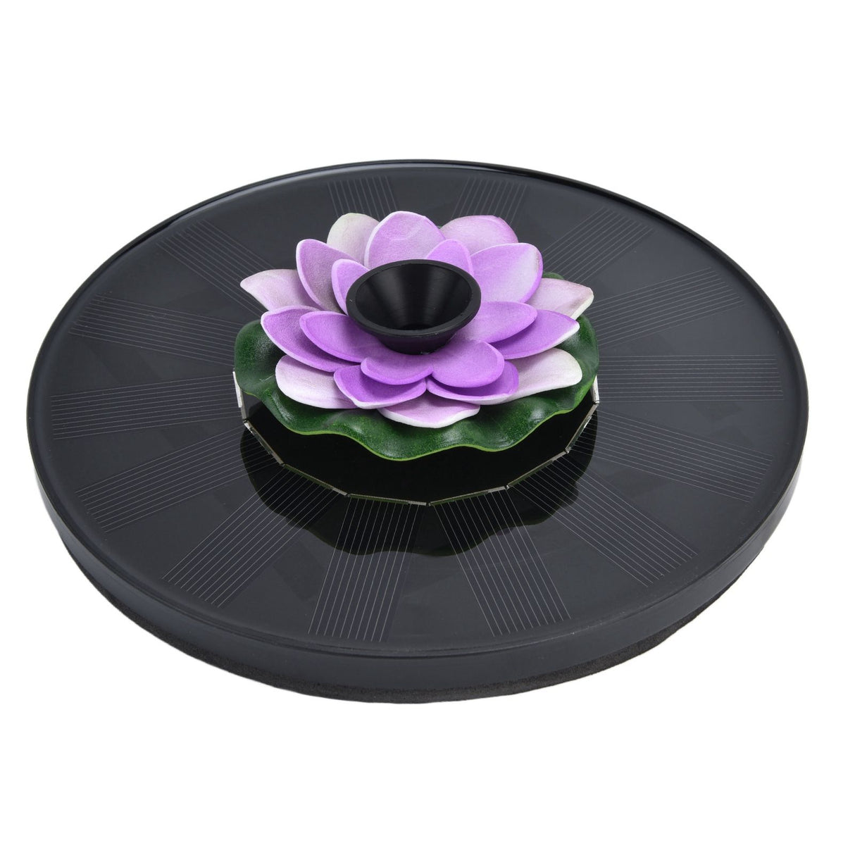 Lotus Solar Fountain Water Pump Floating Mini Solar Powered Water Fountain for Birdbaths Garden Pond Pool Outdoor3