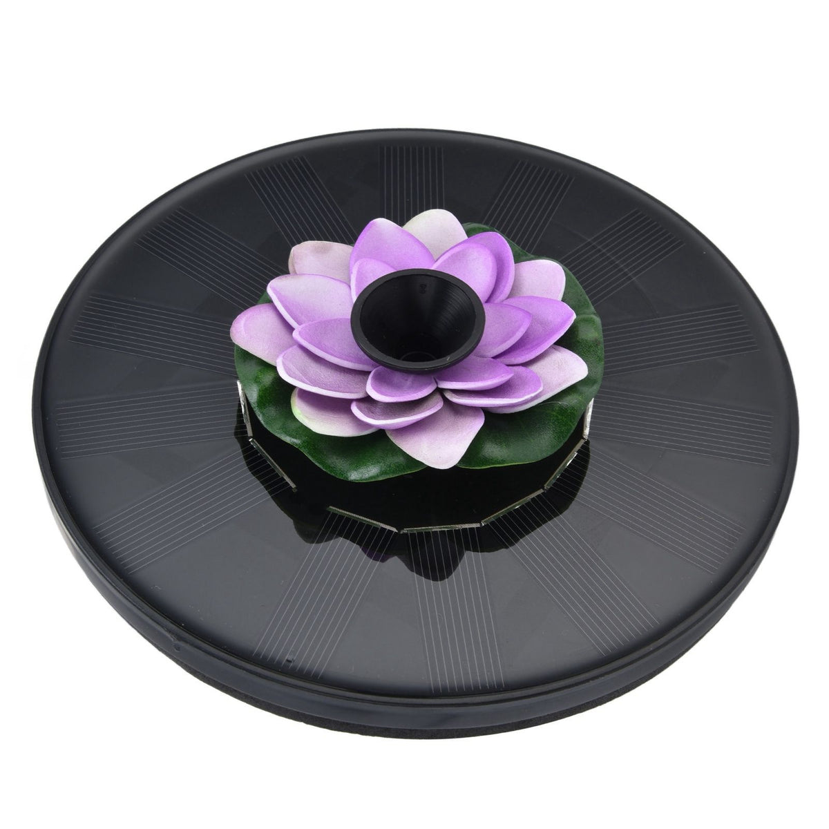 Lotus Solar Fountain Water Pump Floating Mini Solar Powered Water Fountain for Birdbaths Garden Pond Pool Outdoor3