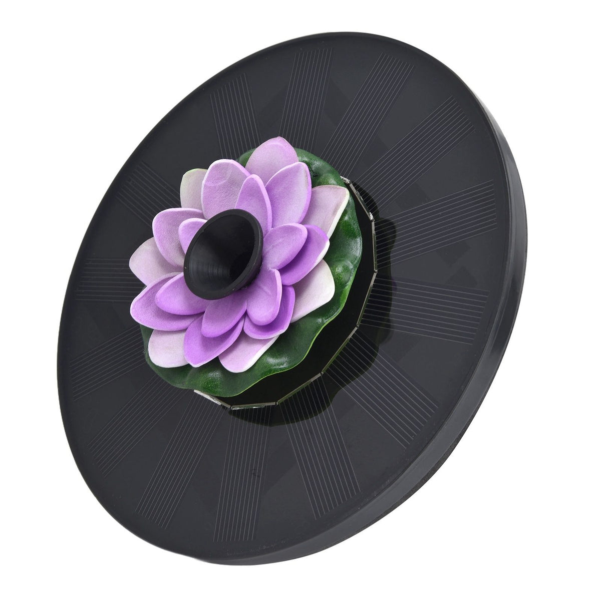 Lotus Solar Fountain Water Pump Floating Mini Solar Powered Water Fountain for Birdbaths Garden Pond Pool Outdoor3