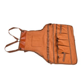 Outdoor Canvas Apron Multifunctional Woodworking Apron for Gardening Camping Barbecue