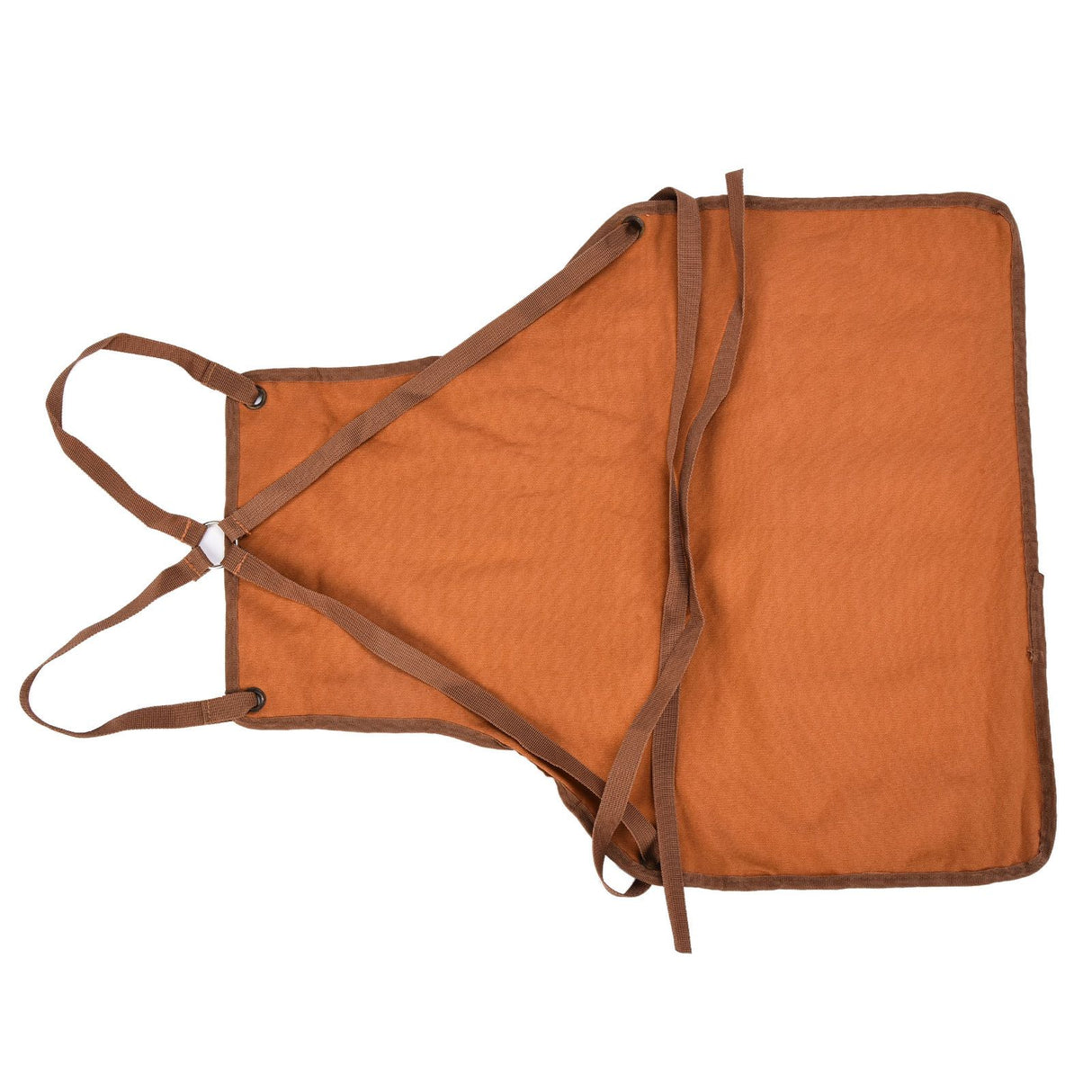 Outdoor Canvas Apron Multifunctional Woodworking Apron for Gardening Camping Barbecue