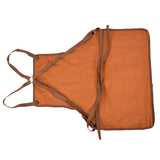 Outdoor Canvas Apron Multifunctional Woodworking Apron for Gardening Camping Barbecue