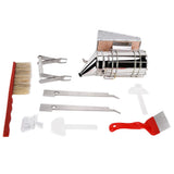 Beekeeping Tool Kit Comb Frame Clip Red Needle Knife Water Feeder Bee Brush Scraper Bee Smoker Queen Bee Catcher