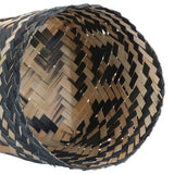 Handwoven Basket Northern Europe Style Bamboo Weaving Plant Basket for Home Decoration - Extra Image