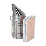 3PCS/Set Beehive Smoker Set Bee Brush Scraper Stainless Steel Smoker Beekeeper Starter Kit for Beekeeping