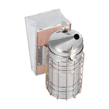 3PCS/Set Beehive Smoker Set Bee Brush Scraper Stainless Steel Smoker Beekeeper Starter Kit for Beekeeping