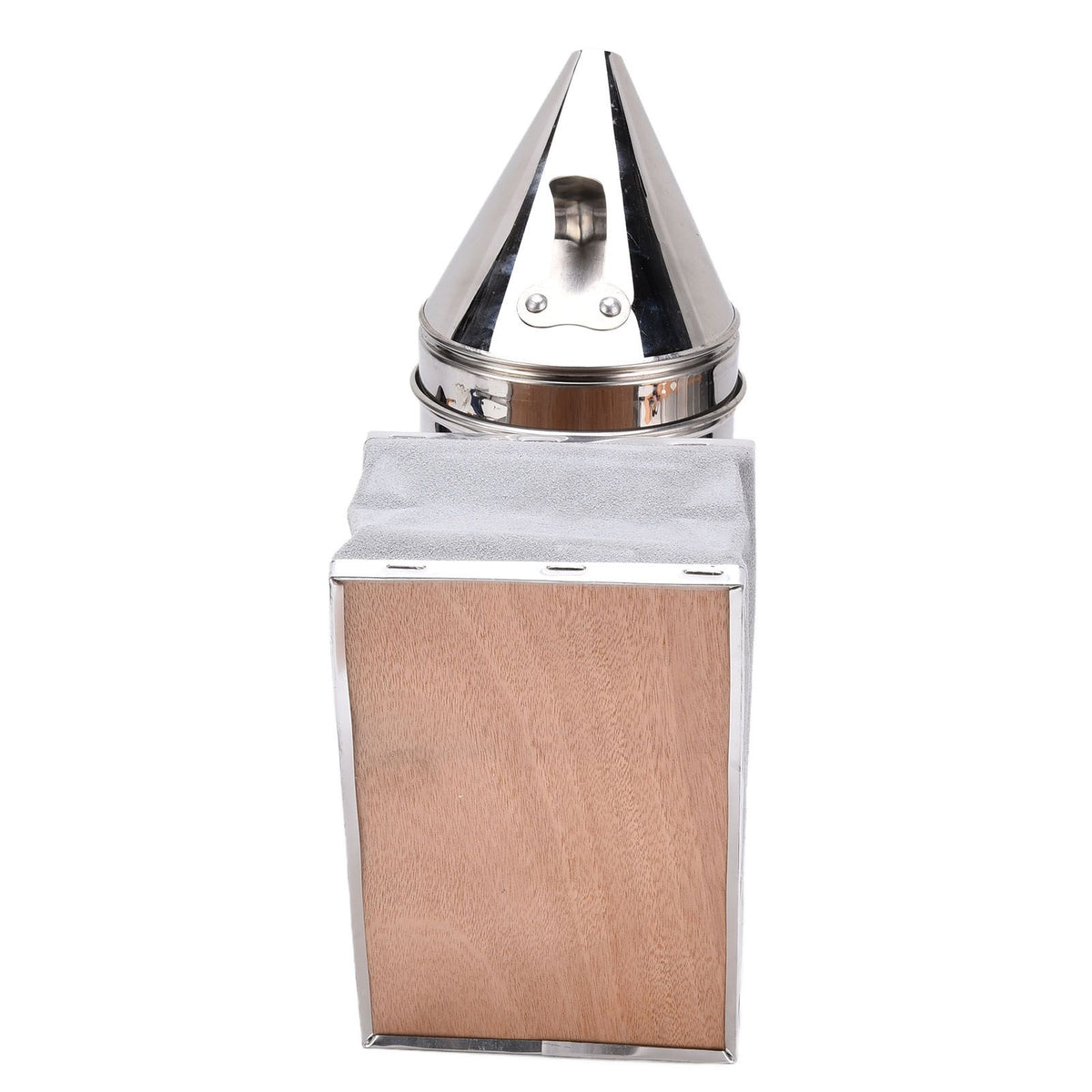 4PCS/Set Beehive Smoker Set Frame Clip Scraper Moxa Cone Stainless Steel Smoker Beekeeper Starter Kit for Beekeeping