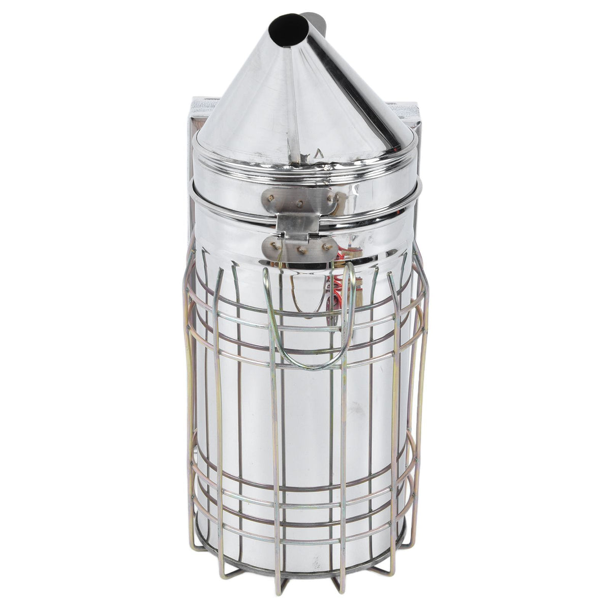 8Pcs/Set Beekeeping Kit Bee Brush Scraper Frame Clip Wire Embedder Beehive Smoker Queen Bee Cage Uncapping Tool
