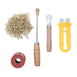 Beekeeping Starter Tools Kit Wire Embedder Beehive Wire Tensioner with Copper Eyelets Iron Wires