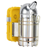 Pointed Beehive Smoker with Heat Protection Board Stainless Steel Bee Smoker for Bee House - Side View