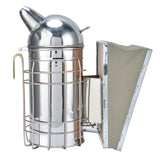 Pointed Beehive Smoker Stainless Steel Beekeeping Equipment Apiculture Tool for Outdoor Bee House