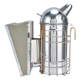 Pointed Beehive Smoker Stainless Steel Beekeeping Equipment Apiculture Tool for Outdoor Bee House - Low Angle