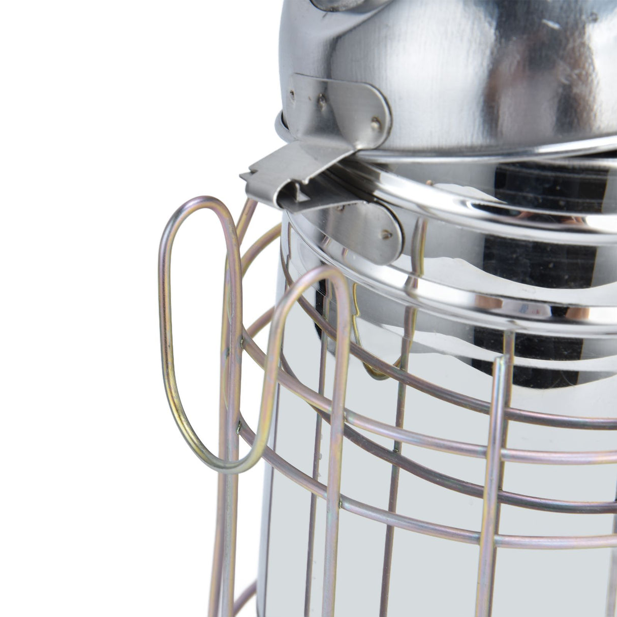Pointed Beehive Smoker Stainless Steel Beekeeping Equipment Apiculture Tool for Outdoor Bee House