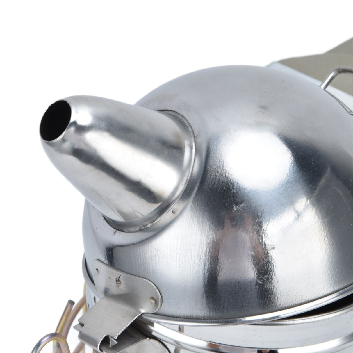 Pointed Beehive Smoker Stainless Steel Beekeeping Equipment Apiculture Tool for Outdoor Bee House
