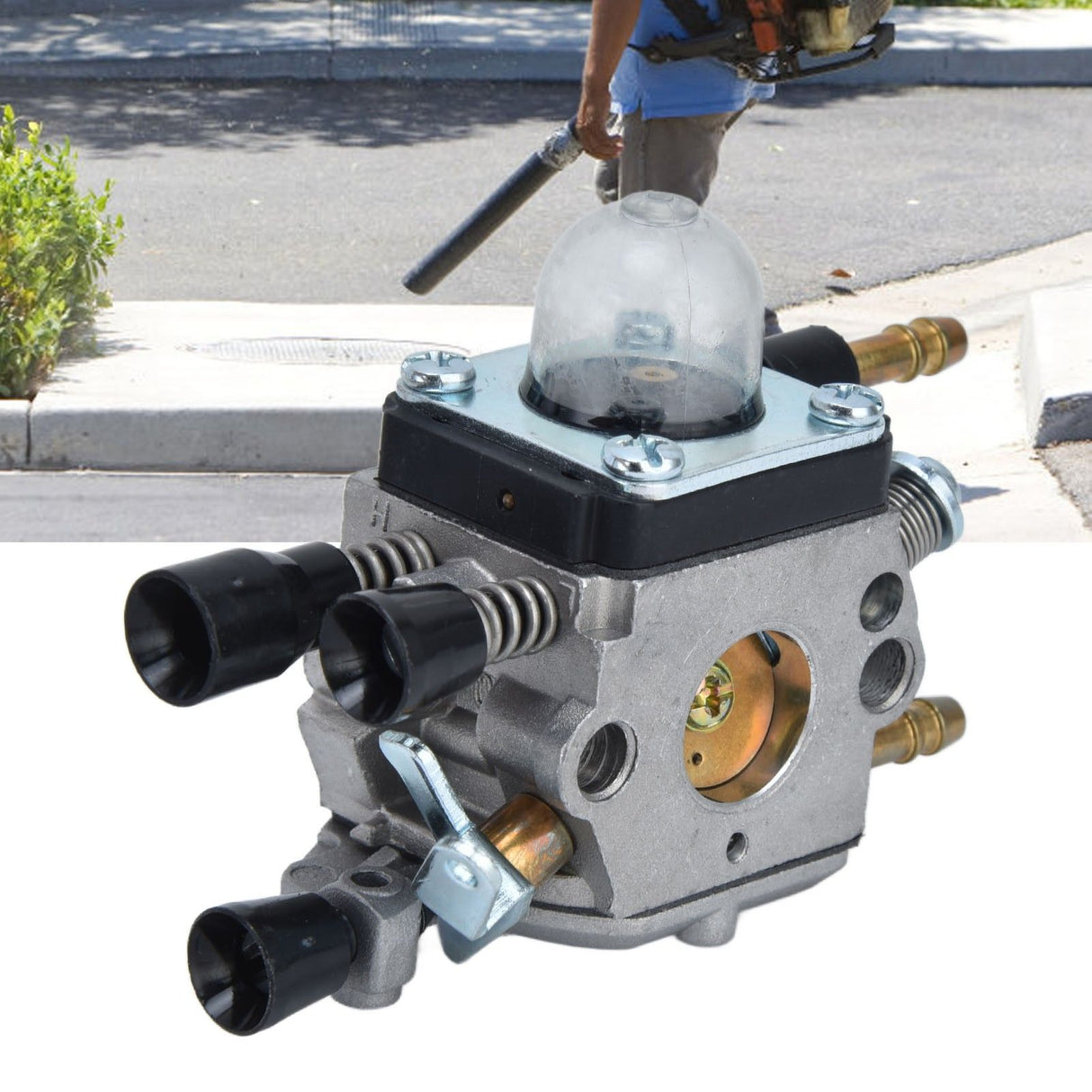 Leaf Blower Carburetor with Adjustment Service Kit 4229 1200 606 for Stihl BG45 BG46 BG55 BG65 BR45C SH55 SH85