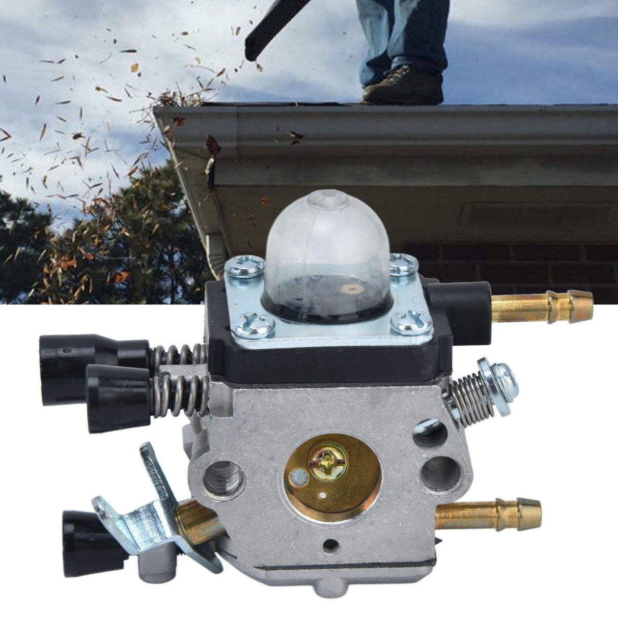 Leaf Blower Carburetor with Adjustment Service Kit 4229 1200 606 for Stihl BG45 BG46 BG55 BG65 BR45C SH55 SH85