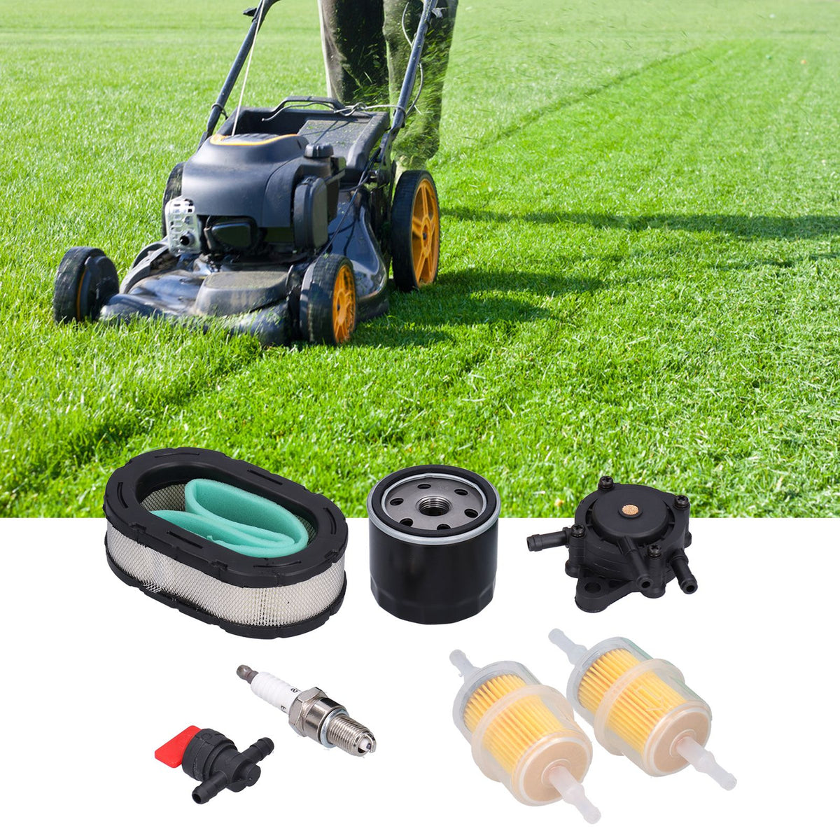 Air Filter Lawn Mower Oil Filter 32 083 09‑S 12 050 01‑S for Kohler 7000 KT735 KT725 KT745 KT730 KT740 KT715 KT610