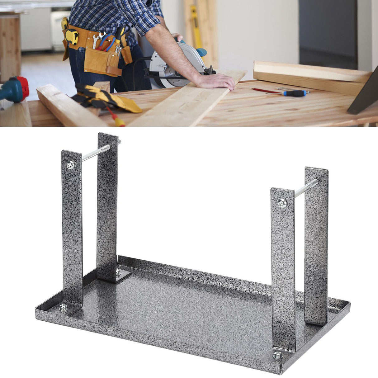 Electric Planer Stand Set Multifunction Aluminum Flip Planer Shelf Bracket Woodworking Accessory