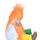 Cockatoo Ornaments Resin Cockatoo Sculptures Decoration for Landscape Home Gardening - Extra Image