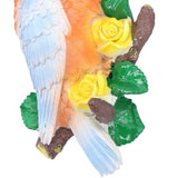 Cockatoo Ornaments Resin Cockatoo Sculptures Decoration for Landscape Home Gardening