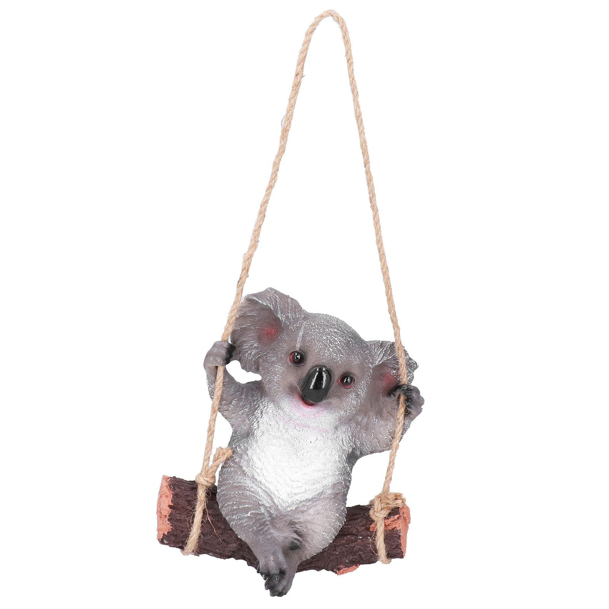 Resin Swinging Koala Animal Model Figurine Statue Sculpture Hanging Ornament Outdoor Yard Decoration