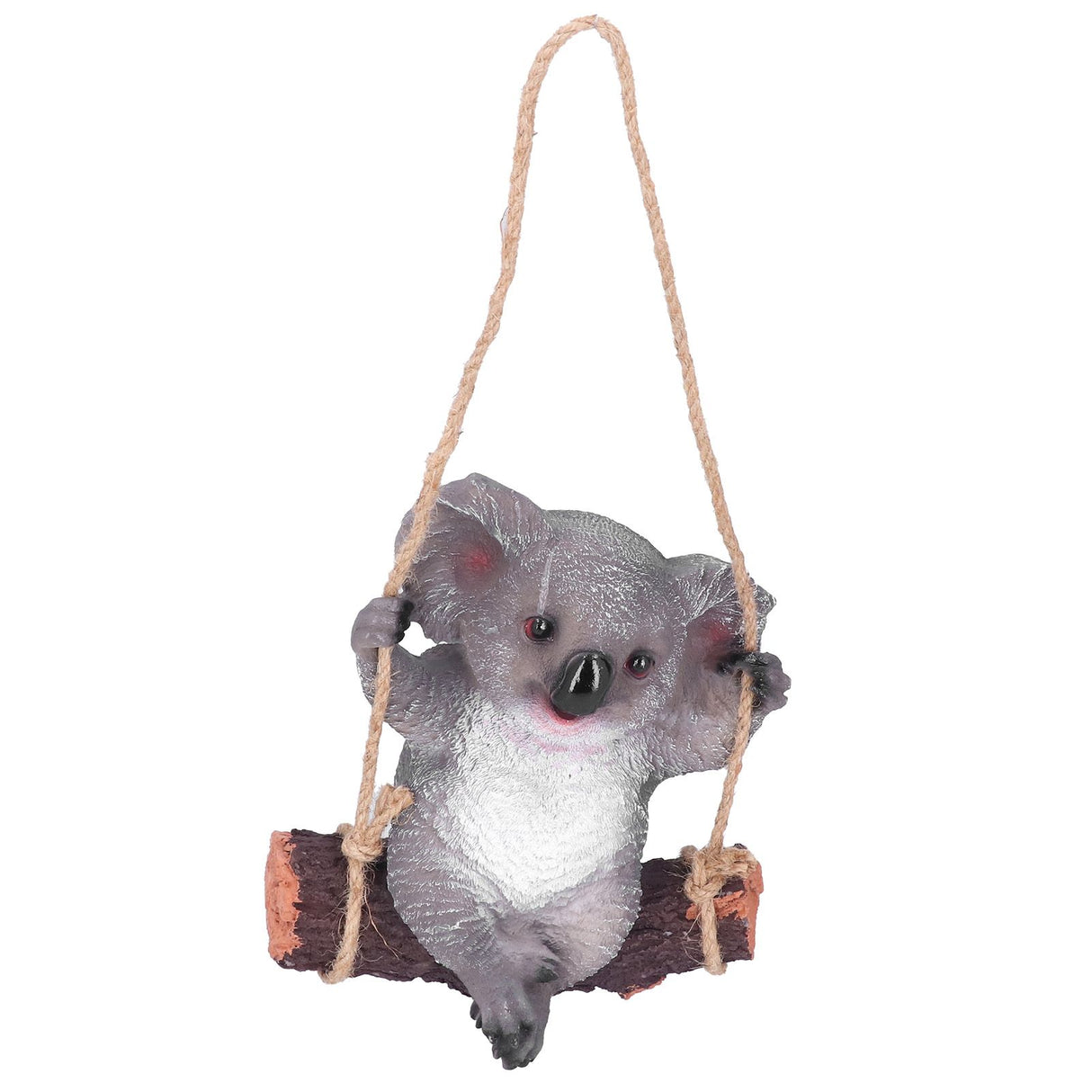 Resin Swinging Koala Animal Model Figurine Statue Sculpture Hanging Ornament Outdoor Yard Decoration