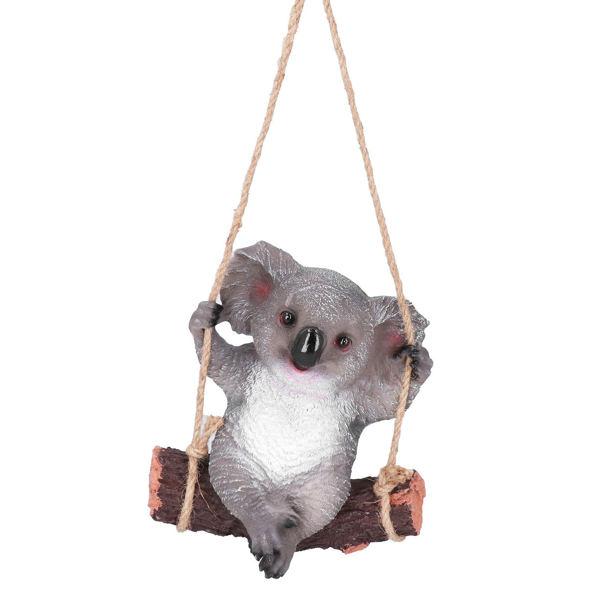 Resin Swinging Koala Animal Model Figurine Statue Sculpture Hanging Ornament Outdoor Yard Decoration