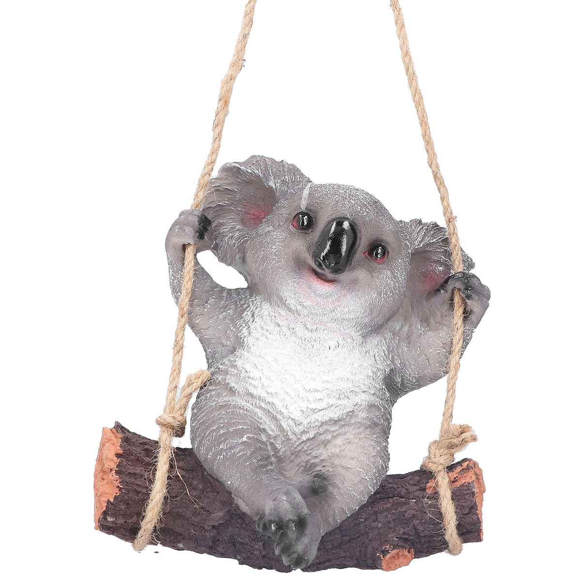 Resin Swinging Koala Animal Model Figurine Statue Sculpture Hanging Ornament Outdoor Yard Decoration