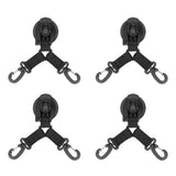 4PCS Suction Cup Anchor Multipurpose Heavy Duty Camping Tent Suction Cup Outdoor Double Head Securing Hook