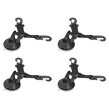 4PCS Suction Cup Anchor Multipurpose Heavy Duty Camping Tent Suction Cup Outdoor Double Head Securing Hook