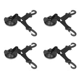4PCS Suction Cup Anchor Multipurpose Heavy Duty Camping Tent Suction Cup Outdoor Double Head Securing Hook