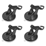4Pcs Suction Cup Anchor Heavy Duty for Hanging Car Side Awning Camping Tarp Accessories - Top-Down View