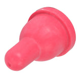 1Set Livestock Pacifier Milk Feed Bucket Pacifier Milk Drink Nipple with Valve Farm Animal Feeding Supplies(MP77+MP76A Lamb Use ) - Close-Up Angle