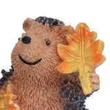 1 Pair Resin Hedgehog Ornament Micro Landscape Animal Decoration for Birthday Bedroom Study