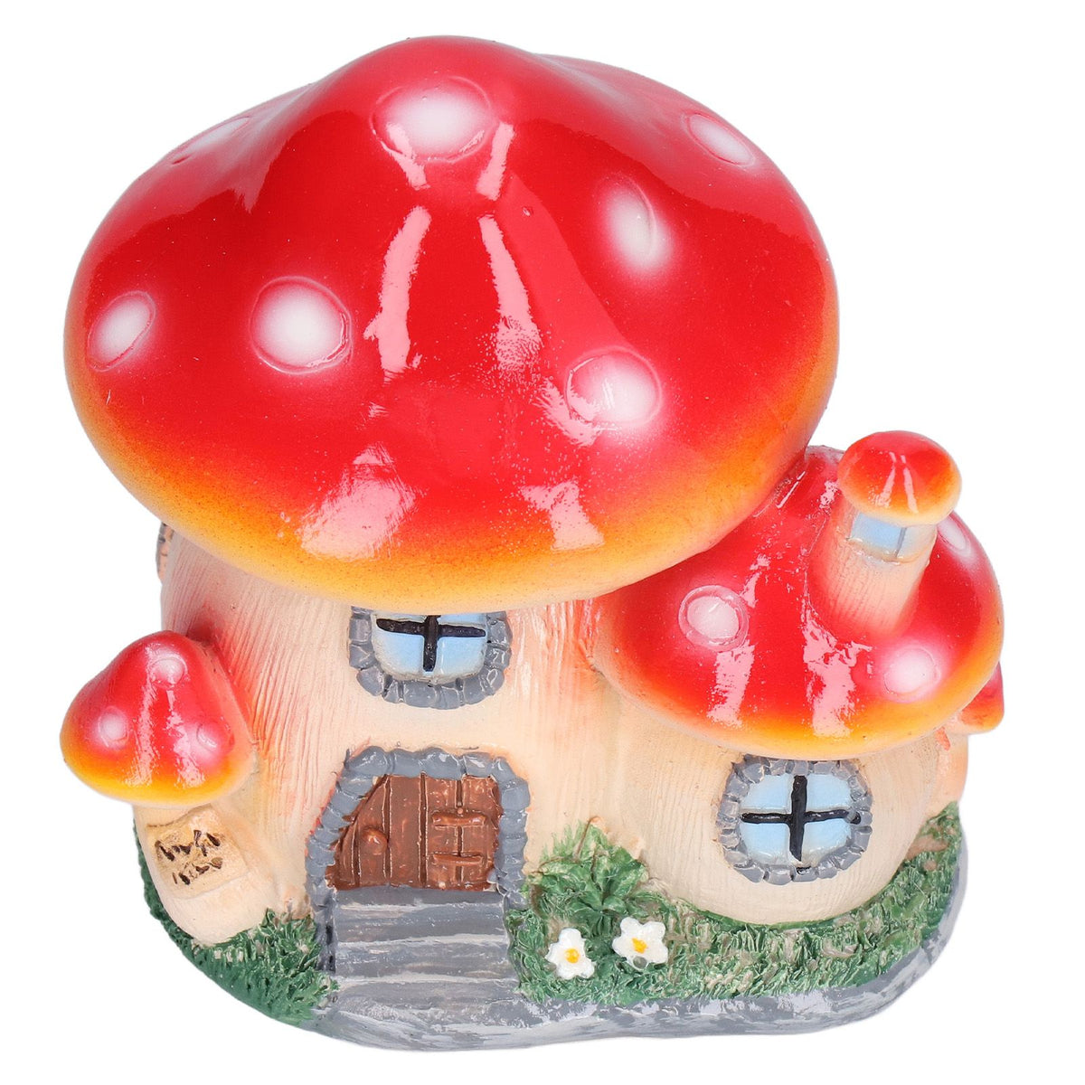 Small Mushroom House Decoration Moss Micro Landscape Decorations Bonsai Mushroom Sculpture Resin Crafts
