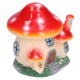 Small Mushroom House Decoration Moss Micro Landscape Decorations Bonsai Mushroom Sculpture Resin Crafts - Close-Up Angle