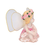 4Pcs Flower Fairies Figurines Garden Home Ornament Fairy Figures Resin Craft Bonsai Decoration - Extra Image