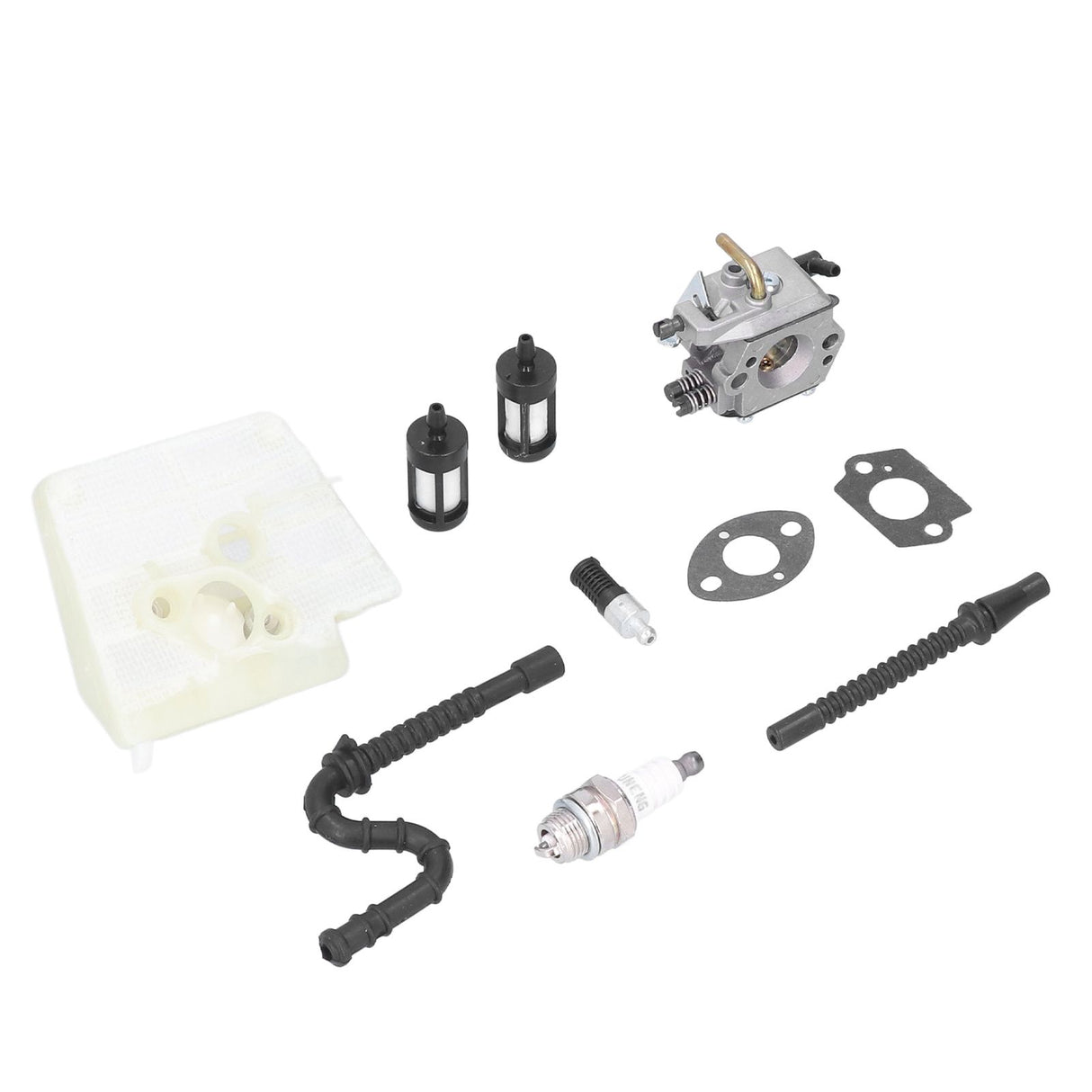 Carburetor Air Filter Spark Plug Relief Valve Set Replacement Fit for Stihl MS260 MS240 024 024AV