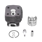 54mm Cylinder Piston Spark Plug Set Replacement Fit for Husqvarna 288 288XP 281 181 Chainsaw