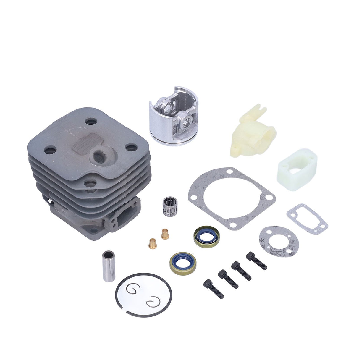 Wear Resistant Cylinder Piston Kit Chainsaw Accessory 52mm Fit for Husqvarna 61 268 272 272XP