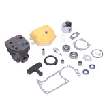 46mm Cylinder Piston Spark Plug Fuel Filter Kit Garden Chainsaw Accessory Fit for Husqvarna 55 51 - Front View
